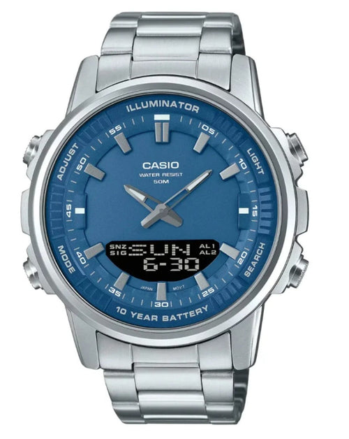 Turquoise Dial Men Watch